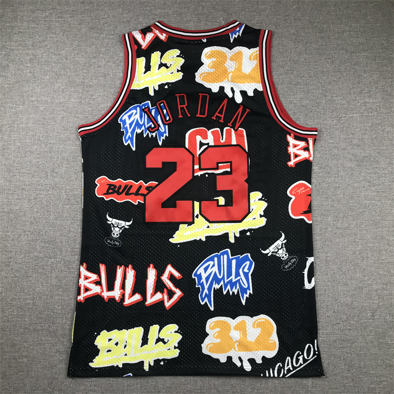 Men Chicago Bulls #23 Jordan Black 2024 NBA Jersey->orlando magic->NBA Jersey